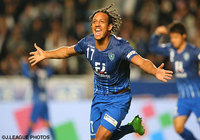 ウェリントンの2試合連続ゴールで幸先良く先制した福岡【明治安田Ｊ１ 1st 第2節 福岡vs横浜FM】