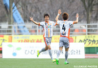 昨季のＪ３得点王・岸田 和人（山口）が挨拶代わりのＪ２初ゴール【明治安田Ｊ２ 第2節 北九州vs山口】