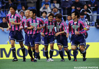 国見高からＣ大阪に加入した01年。1st 5節の磐田戦でＪ１初ゴールをマーク（2001年4月14日）【大久保　嘉人 157の軌跡】