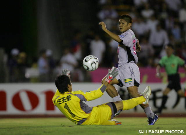 06年6月にＣ大阪に復帰。京都戦で初ゴールを決めた（2006年8月23日）【大久保　嘉人 157の軌跡】