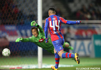 試合終盤の88分に貴重な決勝点を奪った阿部 拓馬（FC東京）【明治安田Ｊ１ 1st 第3節 FC東京vs神戸】