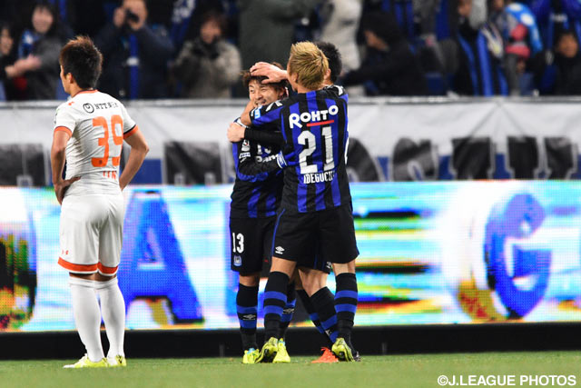 鮮やかなビルドアップから追加点を奪取した阿部 浩之（Ｇ大阪）【明治安田Ｊ１ 1st 第3節 Ｇ大阪vs大宮】