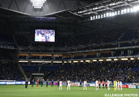 試合前に東日本大震災の犠牲者へ黙祷がささげられた【明治安田Ｊ１ 1st 第3節 Ｇ大阪vs大宮】