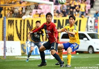 バー直撃の惜しいシュートを放った遠藤 康（鹿島）【明治安田Ｊ１ 1st 第3節 仙台vs鹿島】