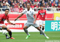 ウェリントン（福岡）は2試合連続ゴールならず【明治安田Ｊ１ 1st 第3節 浦和vs福岡】