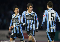 エウシーニョの華麗なシュートで先制した川崎Ｆ【明治安田Ｊ１ 1st 第3節 川崎Ｆvs名古屋】