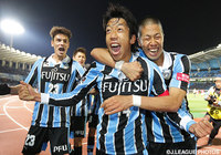 Ｊ１通算50点目となる鋭い一撃で激闘に終止符を打った中村 憲剛（川崎Ｆ）【明治安田Ｊ１ 1st 第3節 川崎Ｆvs名古屋】