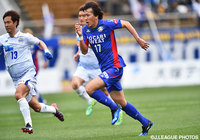 Ｊリーグ初得点を含む殊勲の2ゴールを決めた山﨑 凌吾（徳島）【明治安田Ｊ２ 第3節 徳島vs山形】