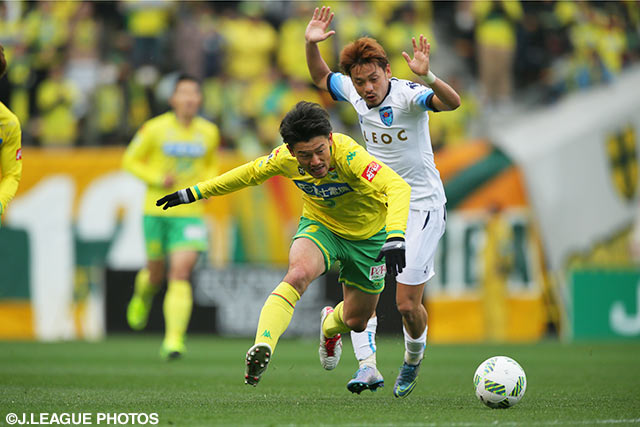 決勝点をアシストし、攻守に貢献した多々良 敦斗（千葉）【明治安田Ｊ２ 第3節 千葉vs横浜FC】