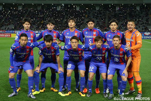 この日のスターティングメンバー【ＡＣＬ GS MD3 FC東京vs江蘇蘇寧】