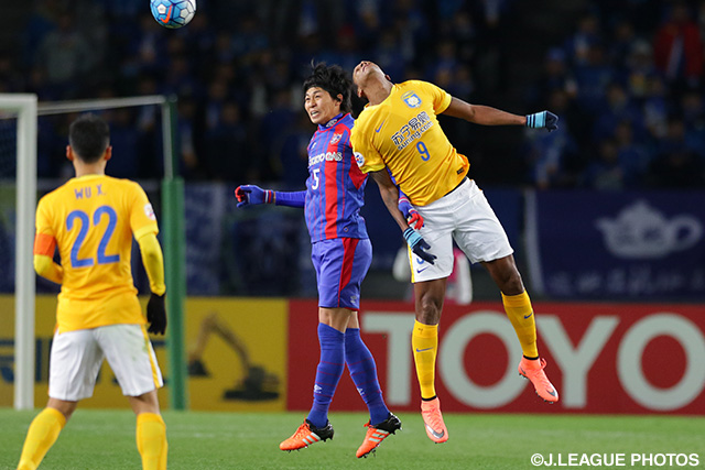 90分間安定した守備を見せた丸山 祐市（FC東京）【ＡＣＬ GS MD3 FC東京vs江蘇蘇寧】