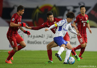 日本人初のＡＣＬ通算50試合出場を果たした遠藤 保仁（Ｇ大阪）【ＡＣＬ GS MD3 上海上港vsＧ大阪】