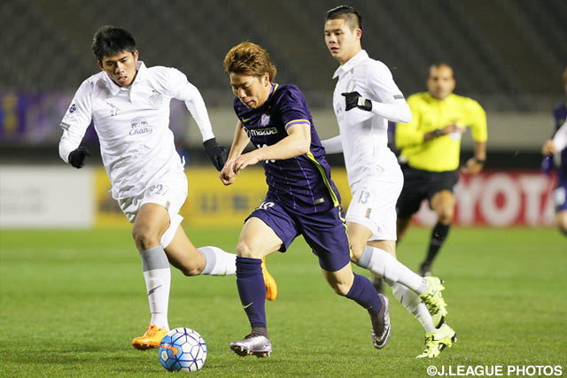 2得点でチームを勢いづけた浅野 拓磨（広島）【ＡＣＬ GS MD3 広島vsブリーラム】