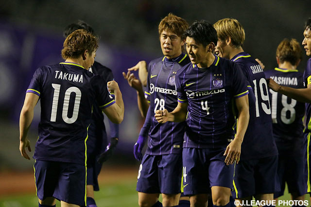 待望の先制点に意気上がる広島イレブン【ＡＣＬ GS MD3 広島vsブリーラム】