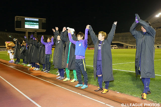 ホームで完勝を収め、今大会初白星を挙げた広島【ＡＣＬ GS MD3 広島vsブリーラム】