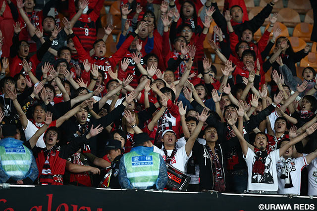 アウェイの地で共に戦った浦和のファン・サポーター【ＡＣＬ GS MD3 広州恒大vs浦和】