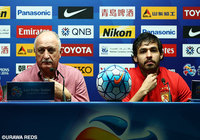 広州恒大のスコラーリ監督と2得点のリカルド グラル【ＡＣＬ GS MD3 広州恒大vs浦和】