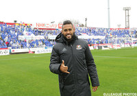 新加入のカイケ（横浜FM）がカメラの前でポーズ。この日はベンチ入りせず【明治安田Ｊ１ 1st 第4節 横浜FMvs鳥栖】