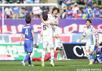 キレのあるターンから追加点を決めた森谷 賢太郎（川崎Ｆ）【明治安田Ｊ１ 1st 第4節 甲府vs川崎Ｆ】