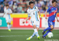 ゴールラッシュを締め括る4点目を決めた田坂 祐介（川崎F）【明治安田Ｊ１ 1st 第4節 甲府vs川崎Ｆ】