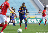 貴重な同点ゴールをアシストしたウイルソン（仙台）【明治安田Ｊ１ 1st 第4節 名古屋vs仙台】