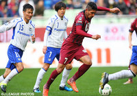 巧みなチャンスメイクで2ゴールを導き出したペドロ ジュニオール（神戸）【明治安田Ｊ１ 1st 第4節 神戸vsＧ大阪】