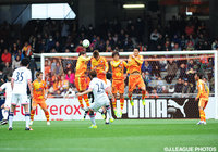 セットプレーのキッカーを務め、2点に絡んだ福森 晃斗（札幌 #24）【明治安田Ｊ２ 第4節 清水vs札幌】