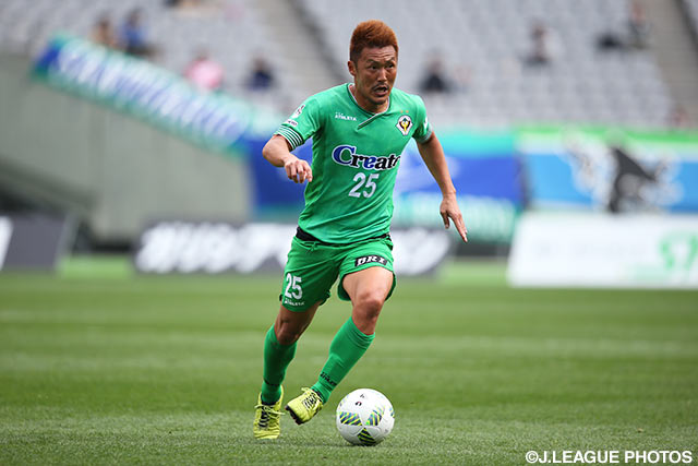 左サイドを崩し、決勝点をアシストした平本 一樹（東京Ｖ）【明治安田Ｊ２ 第4節 東京Ｖvs徳島】