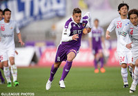 両チーム最多の3本のシュートを放ったアンドレイ（京都）【明治安田Ｊ２ 第4節 京都vs長崎】