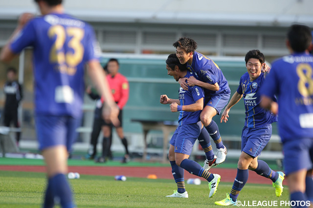 この日も2ゴールを決め3試合連続ゴールとなった中島 裕希（町田）【明治安田Ｊ２ 第4節 町田vs金沢】