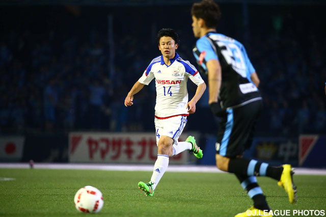 和田 昌士（横浜FM）は55分まで出場【ＹＮＣ GS 第1節 川崎Ｆvs横浜FM】