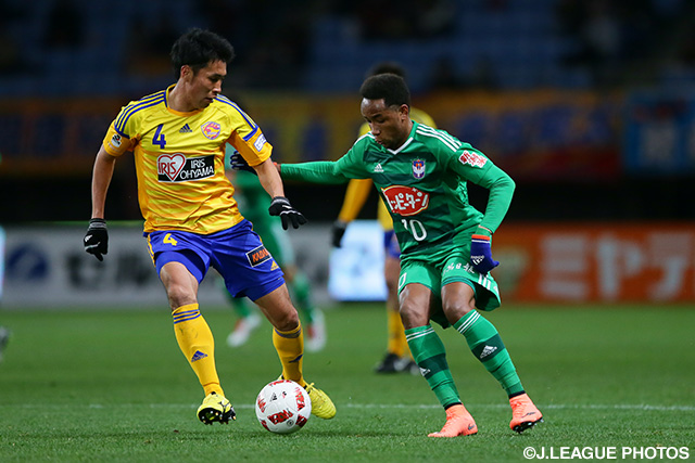 6本のシュートを放ち仙台ゴールを脅かしたラファエル シルバ（新潟）【ＹＮＣ GS 第1節 仙台vs新潟】