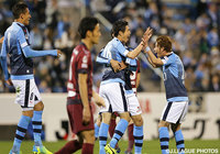 ゴール前のこぼれ球を齊藤 和樹が頭で押し込み、先制した磐田【ＹＮＣ GS 第1節 磐田vs神戸】