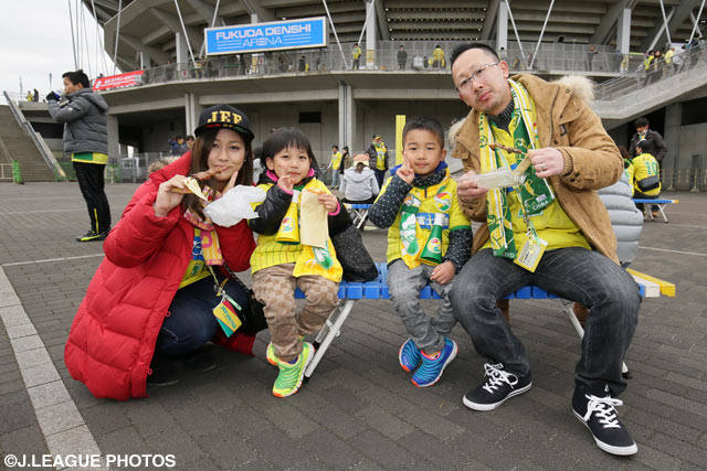 一家総出で今日も千葉を応援！【明治安田Ｊ２ 第5節 千葉vs群馬】