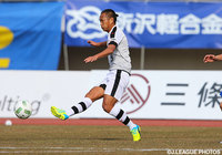 76分からの交代出場で今季初出場を果たした鄭 大世（清水）【明治安田Ｊ２ 第5節 山形vs清水】