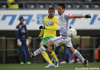 60分からピッチに立ち、チャンスに絡んだエウトン（千葉）【明治安田Ｊ２ 第5節 千葉vs群馬】