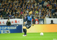 アフガニスタン戦に続き先発した森重 真人（FC東京）【ロシアＷ杯 アジア2次予選 日本vsシリア】