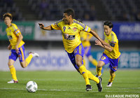 チーム最多3本のシュートを放ち、攻撃をリードしたウイルソン（仙台）【明治安田Ｊ１ 1st 第5節 広島vs仙台】