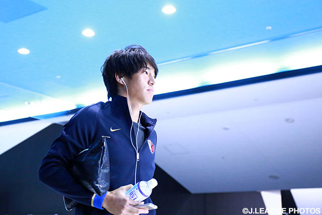 代表戦でゴールを挙げ、波に乗る金崎　夢生（鹿島）。ゴールに向かう迫力はＪリーグ屈指【明治安田Ｊ１ 1st 第5節 川崎Ｆvs鹿島】