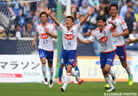 2試合連続の先制点が決勝点となった田中 達也（新潟）【明治安田Ｊ１ 1st 第5節 福岡vs新潟】