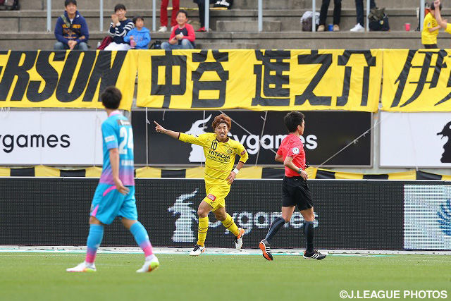 後半から交代出場し、今季初ゴールで同点とした大津 祐樹（柏）【明治安田Ｊ１ 1st 第5節 鳥栖vs柏】