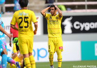 試合終盤、勝越しのPKを決められなかったエデルソン（柏）【明治安田Ｊ１ 1st 第5節 鳥栖vs柏】