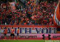 ムルジャの同点ゴールに沸き返る大宮のゴール裏【明治安田Ｊ１ 1st 第5節 大宮vs磐田】