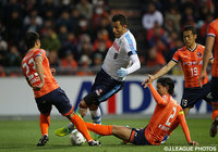 厳しいマークに遭いながらも最後まで大宮の驚異となったジェイ（磐田）【明治安田Ｊ１ 1st 第5節 大宮vs磐田】