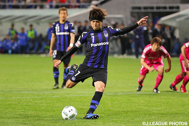 試合終了間際の遠藤 保仁のPKは決まらず、連敗を喫したＧ大阪【明治安田Ｊ１ 1st 第5節 Ｇ大阪vs横浜FM】