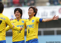 23分にチームの今季初得点となる先制点を決めた廣瀬 浩二（栃木）【明治安田Ｊ３ 第3節 栃木vs藤枝】