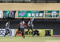 決勝ゴールを決めたルーカス（相模原）【明治安田Ｊ３ 第3節 福島vs相模原】