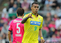 後半開始直後に1点を返したエウトン（千葉）【明治安田Ｊ２ 第6節 Ｃ大阪vs千葉】