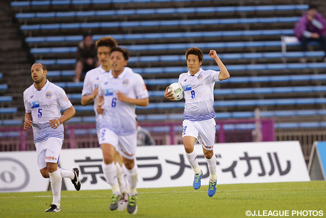 林 陵平のゴールで1点差に詰め寄るも･･･山形最下位【明治安田Ｊ２ 第6節 京都vs山形】
