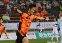 開幕戦以来のゴールで勝利に導いた島屋 八徳（山口）【明治安田Ｊ２ 第6節 山口vs讃岐】